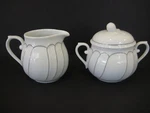 Mikasa Fleetwood Serving Sugar Bowl & Creamer Set, L9708. Fixed Price $49.99.