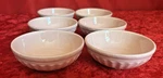 Set Of 6 - Vintage Jcpenney Home Collection Fruit Bowls 3.5"X1.25". Fixed Price $11.56.