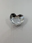 Beatriz Ball Organic Pearl Small Heart Platter Candy Trinket Dish. Fixed Price $24.99.