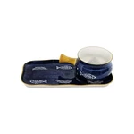 Jusalpha Bowl Set Breakfast Individualized Creative Fish Pattern Ceramic. Fixed Price $17.99.