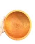Holland Bowl Mill 9.5" X 9" 2.5" Off Round Wood Country Ranch Farmhouse. Fixed Price $50.00.