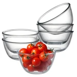 Nutriups Pack 16OZ Small Glass Bowls Set Cereal For Oatmeal, Ice. Fixed Price $54.00.
