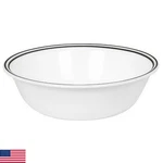 Corelle Livingware City Block 18 Oz Soup/cereal Bowls - Set Of 6 Black/white. Fixed Price $72.25.