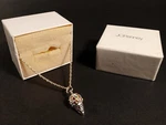 Vtg Jcpenney Ice Cream Cone Pendant Necklace In Box. Fixed Price $9.99.