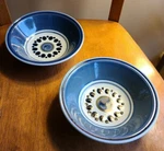 Vintage Japanese Sakura Nordica 4159 Stoneware Soup Cereal Bowl Lot 2 Mcm. Fixed Price $28.95.