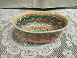 Mackenzie Childs - Heather Oval Chowder Bowl 7". Fixed Price $85.00.