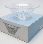 New Box Reed & Barton "soho" Flarred Lead Crystal Bowl 10" Serving/fruit. Fixed Price $59.00.