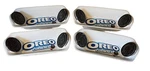 Oreo Cookie Ice Cream Sundae Serving Dish Bowls Set Of 4 Kraft Houston Harvest. Fixed Price $20.00.