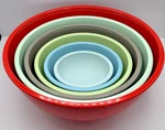 Martha Stewart Collection Mixing Melamine Rainbow Nesting Bowl Set Of 6. Fixed Price $49.99.