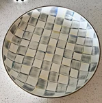 Brand New Mackenzie- Childs Check Abundant Bowl, Sterling. Fixed Price $119.00.