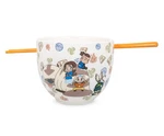 Avatar: The Last Airbender Japanese Dinner Set 18-OUNCE Ramen Bowl, Chopsticks. Fixed Price $29.99.