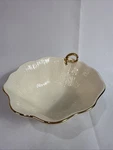Vtg Lenox Eternal Leaf Bowl, Gold Trim #833244, 6.5 New In Box. Fixed Price $24.95.