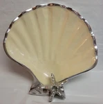 Julia Knight Scallop Starfish 8.5 Bowl Shell By Sea Snow Mother Of Pearl. Fixed Price $55.99.